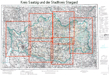 KreisSaatzig- detailed map